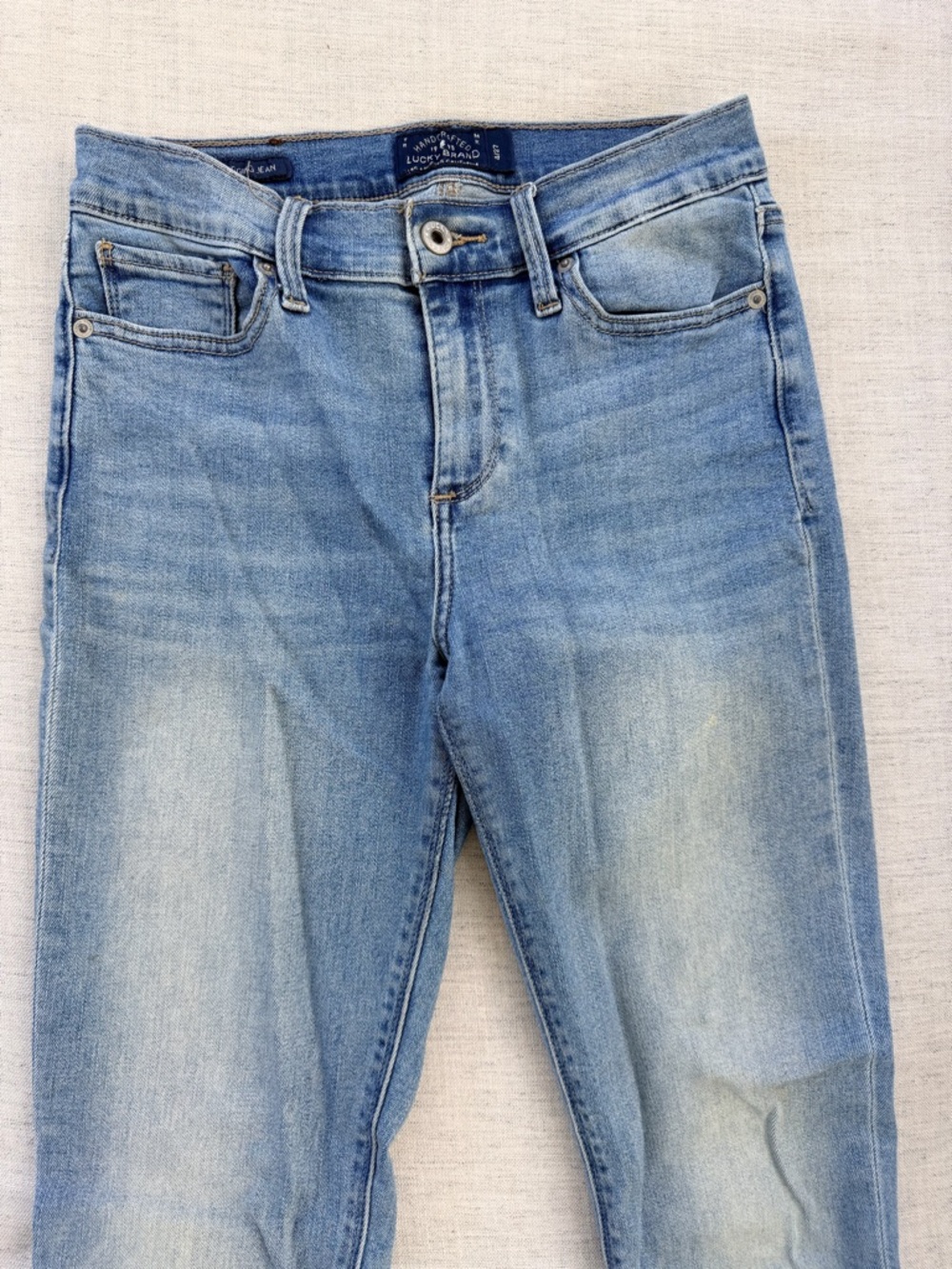 Light Blue Women’s Lucky Jeans - Stretchy Legging Jean